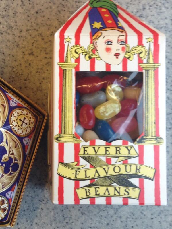 Playing Russian roulette with every flavour beans on the train home from London with <a href="/Rachael_Dennis/">Rachael Dennis</a>