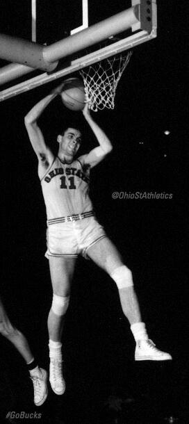 Brutus_Buckeye's tweet photo. 02/18/61: Jerry Lucas had 25 & 11 in 62-61 win vs Iowa; 1st gm as ranked teams. 62nd tweet w/ #DrMemory wins 2 tix. http://t.co/uyZP7Katsg
