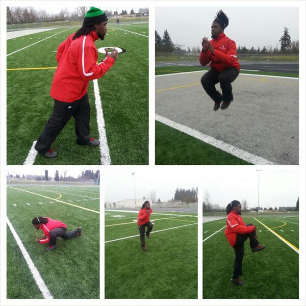 code_athletics's tweet image. Gr8 wrk yesterday @rev30 (Demitrius Bronson)! Original #LSPfam #ProDayPrep #WeDoWork #GodsGlory 
#PhotoGrid