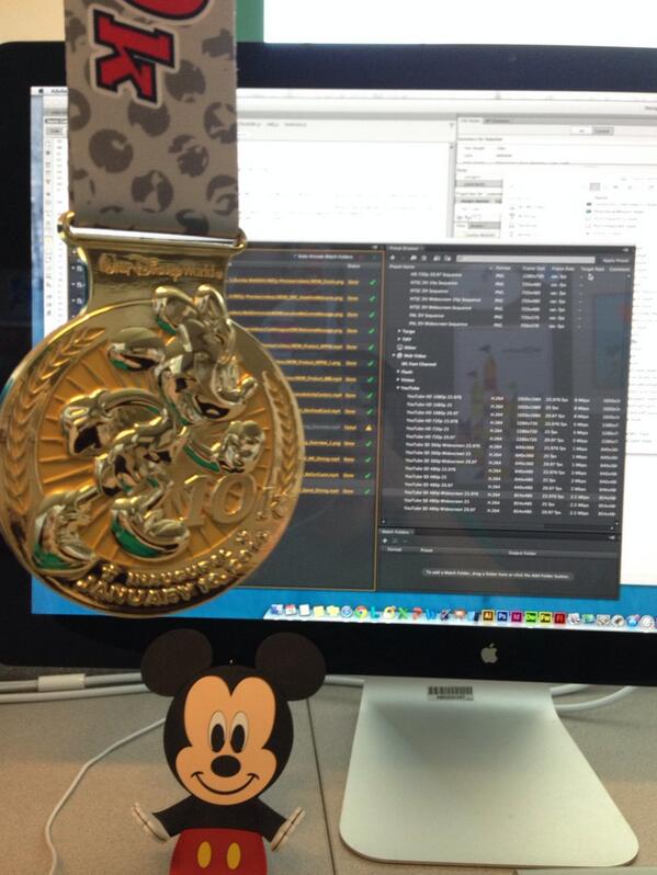 allyp's tweet image. Ran a 10k this morning and now I'm at work. Why did I decide to do this again? #RunDisney #disneyjobs