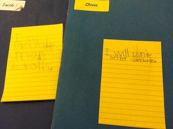 AndreaLRennie's tweet image. Student-generated writing goals in 2nd grade @Enfield @lisa_m_rieger @IthacaNYSchools  #icsdplc #empower
