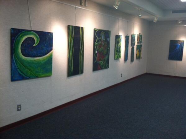 OconeeCountyLib's tweet photo. Robin Fay is the January 2014 artist of the month! Please stop by and view her artwork! http://t.co/EW7l6YzCHx