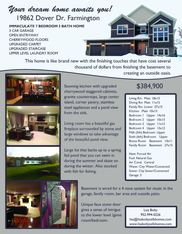 creativemanda's tweet image. Lisa Bolty, Real Estate Agent