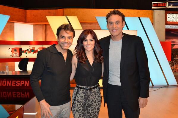 ahoraonuncaespn's tweet image. @EugenioDerbez @Adriana_ESPN y @Faitelson_ESPN #InstructionsNotIncluded ESPN Deportes 12:30amPT - ESPN Dos 12:30amMéx