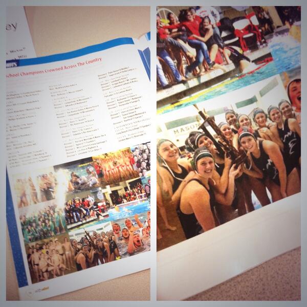 Shout out to my ladies!! So exciting to see your beautiful faces in SkipShot! #usawaterpolo #statechamps