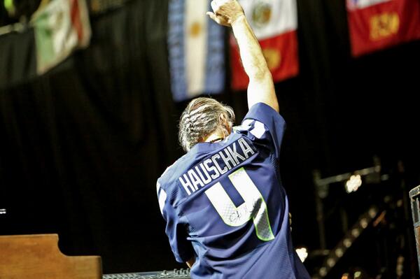 PearlJam's tweet photo. Pearl Jam's Legion of Boom Gaspar. Happy Blue Friday 12th Man! #GoHawks #TGIBF @Seahawks http://t.co/eTOUQfVNsY