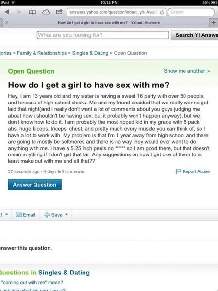 The Very Best Love Advice on Yahoo Answers
