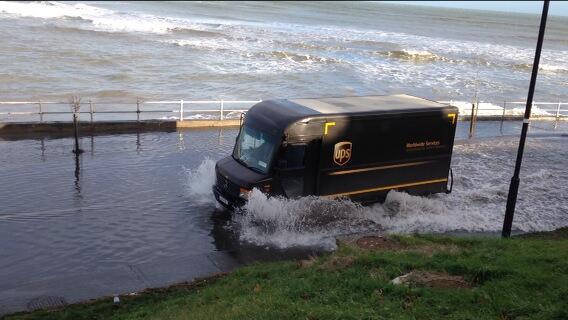 ElectronicsIE's tweet photo. @Ups Your worldy clue was easy, but can you guess where we snapped this determined UPS van this week? http://t.co/xgYs0MUYYL
