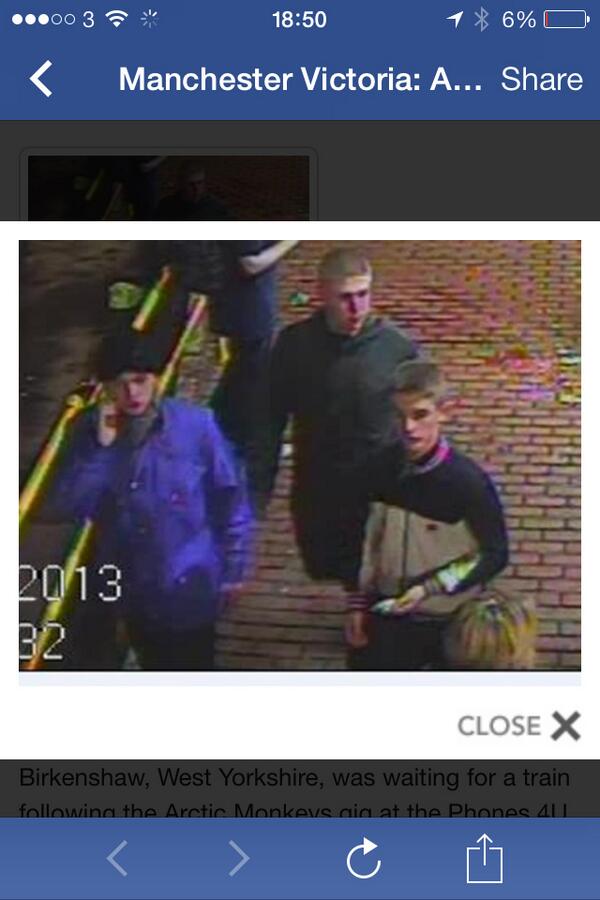 surrell107's tweet image. Vile idiots attacked son in Manchester, breaking jaw 3 plcs. Recognise? PLEASE contact Manc transprt police @btp_uk