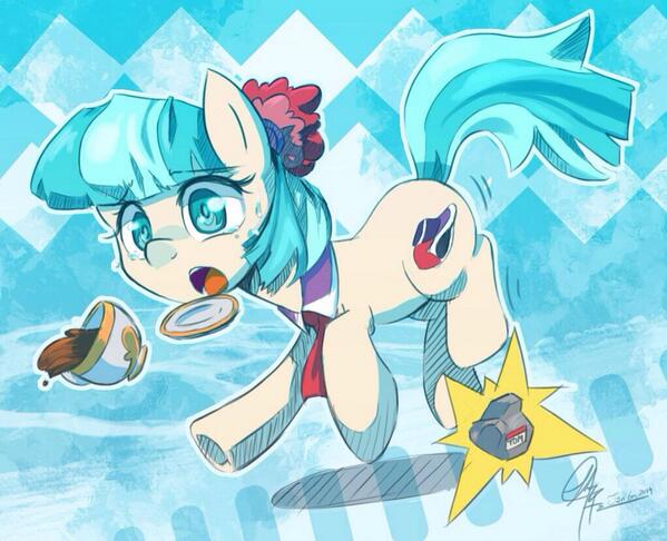 Oh no my tea! #brony #Pegasister #MLPFiM #mlpseason4