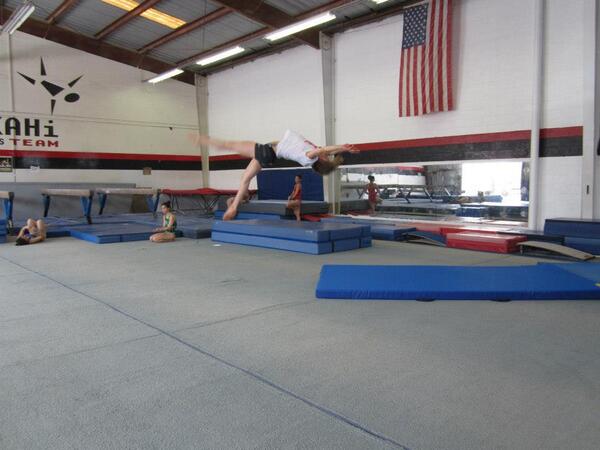sometimes flipping in the air is the best therapy :)