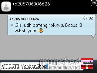 Testi from our cust - purwokerto ♥