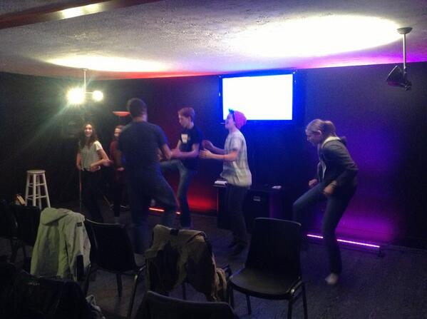 RevJeunesse's tweet photo. The youth dancing to cotten eye joe, were having waaaay to much fun lol http://t.co/x3RI4ZaxdX