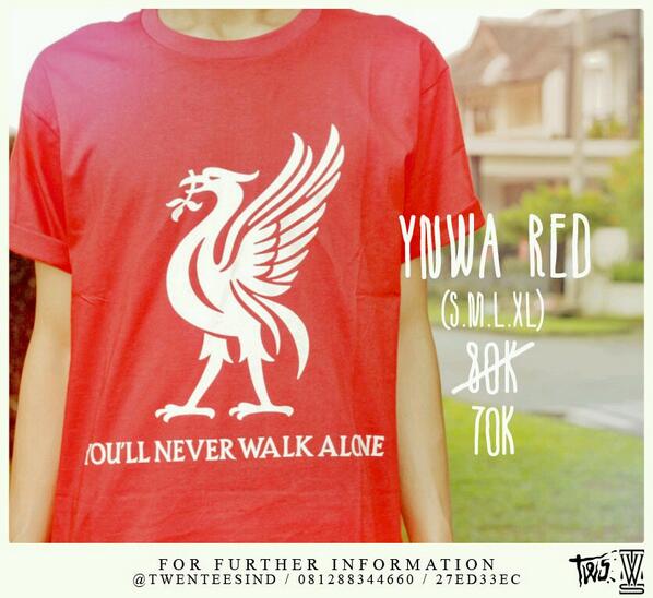 #NEW YNWA RED | S - XL | 70k | Ltd.Edt | Order: 081288344660 / #YNWARed
""