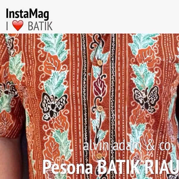 VayPutri's tweet image. Wah ada ya batik riau :) *bangga alvinadam: Pesona batik Riau #alvinadam&amp;amp;co http://t.co/1GC7Hjo2wm&quot;