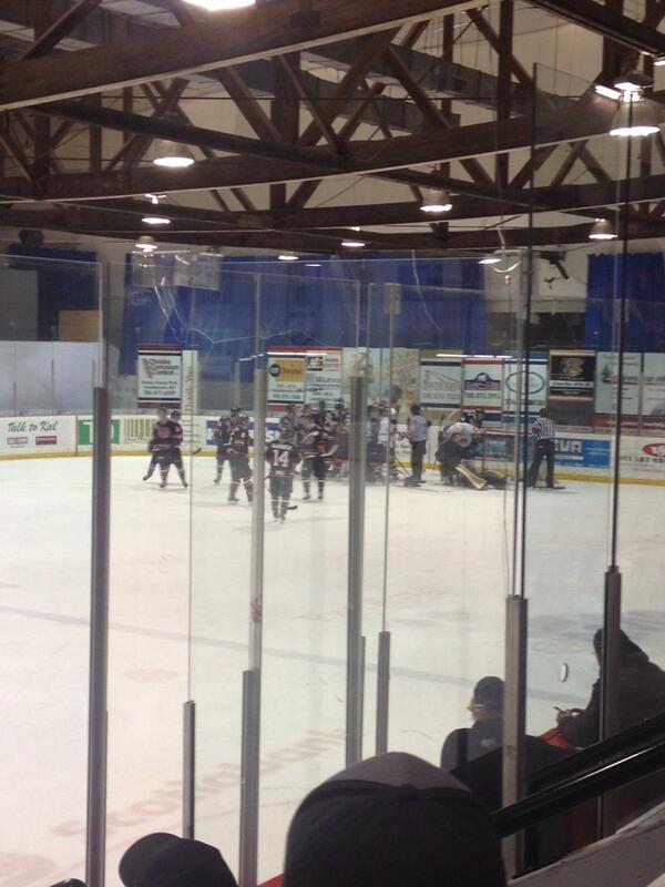 TeaganPegg's tweet photo. Pretty sick to see your best friendscore his first goal to win the game in OT @bwesty_5 #wheel #snipe #celly #proud http://t.co/OR8ZtERrFd
