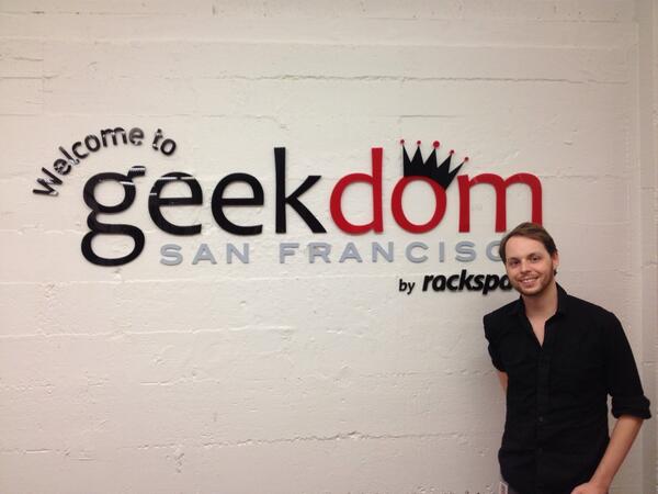 Kosice-born Bob Hrdinsky doing a hrdinsky job heading a great @GeekdomSF accelerator, housing SK startup <a href="/synopsitv/">Synopsi TV</a>