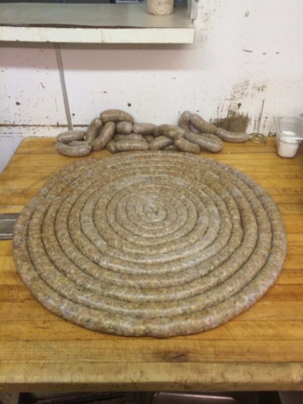 PantaleonesDen's tweet photo. Come try some of our daily house made sausage! http://t.co/FxJ9ID4Pan