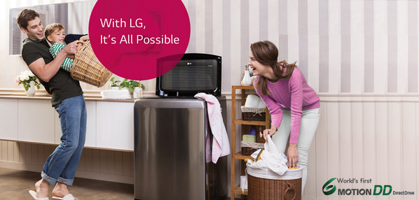 LGIndia's tweet photo. A perfect wash with #LG’s innovative #6MotionDirectDrive Technology- with smart washing solutions, it’s all possible! http://t.co/9GNz20pQQ8