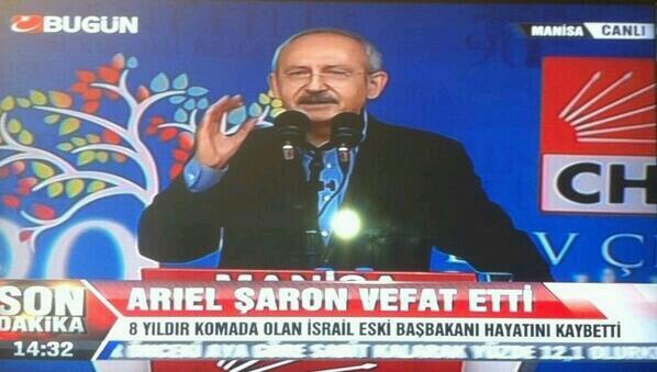 Kahrolsun '' #arielşaron vefat etti '' yazan bazı kanallar...........