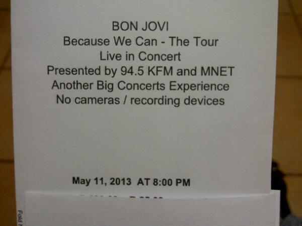 nanettelouis's tweet photo. @TeamBonJovi@BonJovi  Hope to be buying a Bon Jovi concert ticket again soon!! http://t.co/VlAUC1xCJZ
