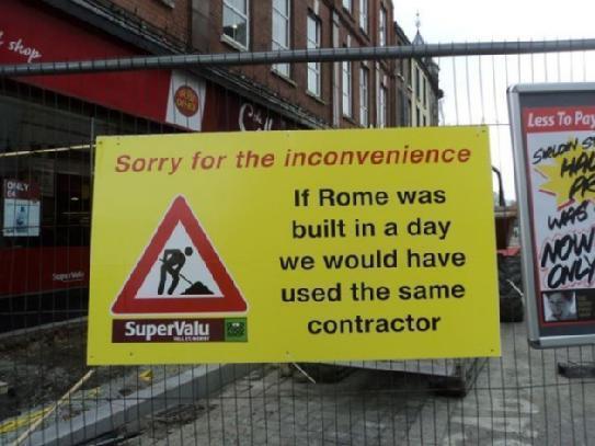 LisaZdravkovic's tweet image. Construction banter