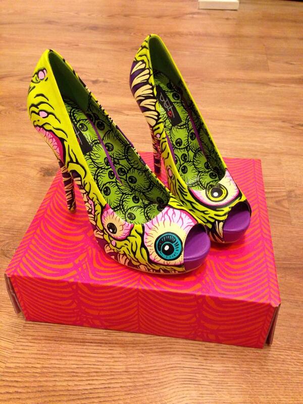 pussygalore365's tweet photo. #ironfist purple shoes now reduced to £45.00. #gorgeous#edgy#colourful#unique#stylish http://t.co/bJ2dfZTRSb