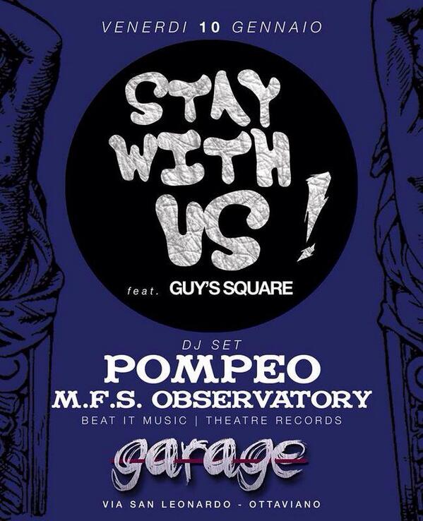 garagemrca's tweet image. la serata di ieri! #mfsobservatory &amp;amp; Pomeo.

Bella gente, ottima musica.
#garage