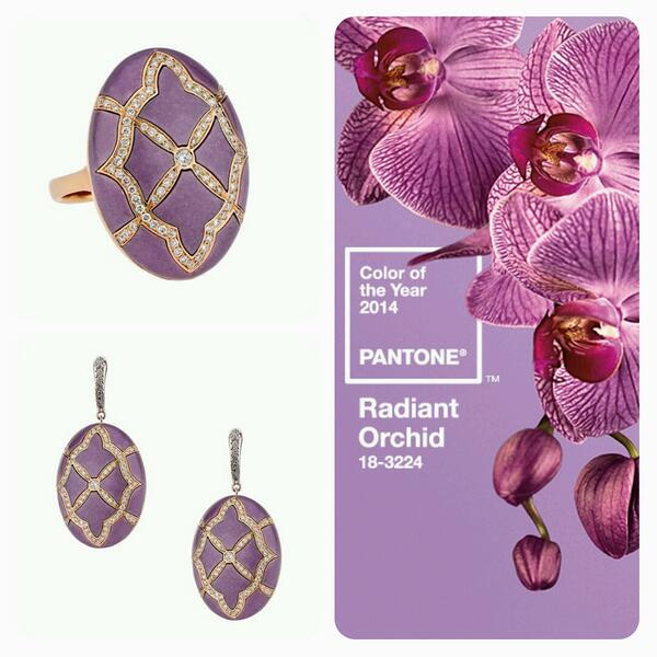 fngdesign's tweet photo. “@BOGH_ART: Radiant Orchid intrigues the eye and sparks the imagination. So does BOGH-ART http://t.co/RQcm1206hS” Everything so like Flowers