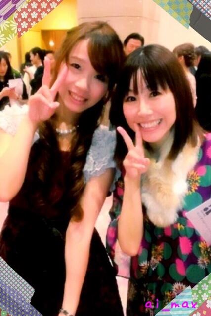 前田 愛 Aim ベストアルバム発売中 事務所の新年会にて 同期の藤野とも子嬢と 彼女は今年所属15周年表彰でしたのよ おめでとー Http T Co Jmakbhmk1a Twitter