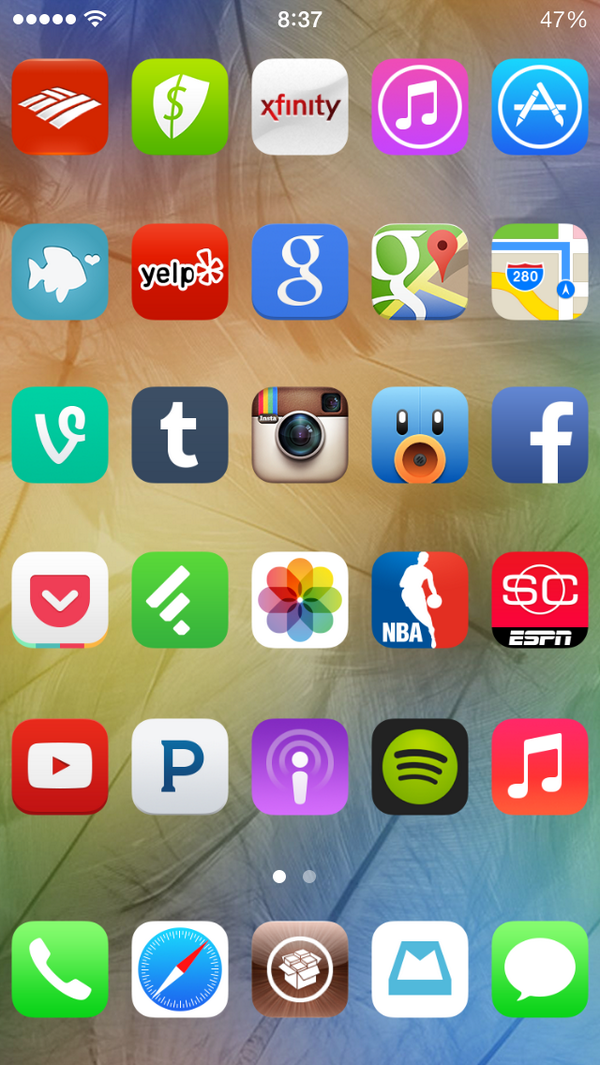 tweakaddict's tweet image. #Bigify+ #homescreendesigner #fiveicondockmodoki #cloaky