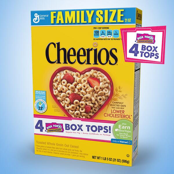 Walmart Get 4 Box Tops On Favorites Like Cheerios Nature Valley Totino S Pizza Rolls At Wal Mart Http T Co Masx2x9ik4 Http T Co C3oi9lw1hy