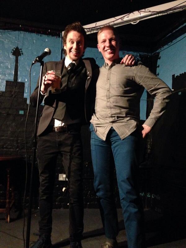 tomgreenhalf's tweet photo. @MattKingTown can't believe super hands turned up at the comedy club. Legend. http://t.co/jkFScjSk4Z