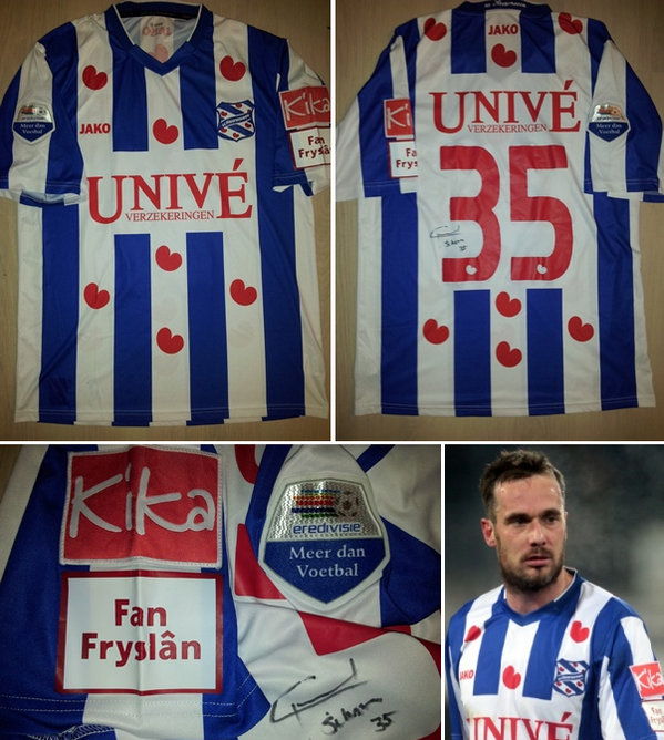 SCHshirts's tweet photo. Gerald Sibon 11/12 from his final season at SC Heerenveen @Jerry035 #clublegend #alltimetopscorer #cultheld http://t.co/8QL9B3RRNq