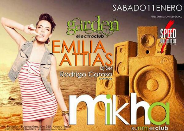 MikhaSC's tweet photo. HOY ES NOCHE DE #MIKHASUMMERCLUB http://t.co/Wg95QogenR