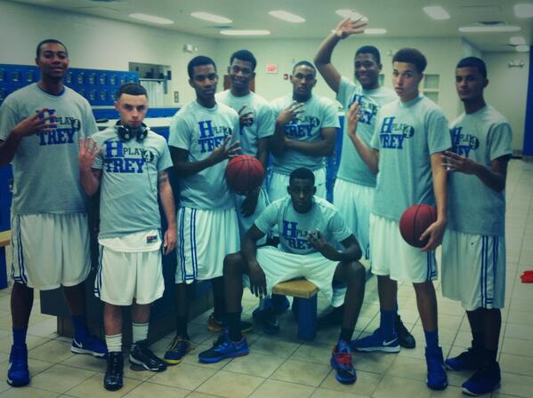 My guys last night before the game!  Play 4 Trey! #play4trey