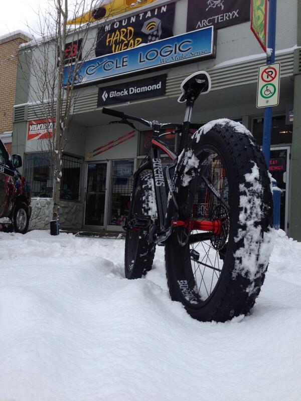 CycleLogic2's tweet photo. How cool is this?  Its toon town style riding. Like having Marshmallow tires riding inside a giant slurpee cup. http://t.co/AKomeQWRau