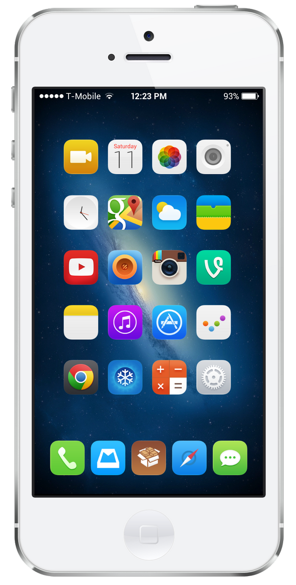 bpinzy2's tweet image. Now this is what I call a nice theme. #ThePerfectiOS by @UnorthodoxDzn.