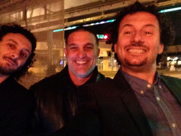 With tony guerra at Via Verdi