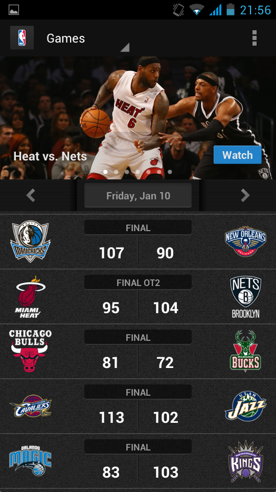 ResultatsNBAfr's tweet photo. Résultats d'hier : http://t.co/22FTvhkuXp