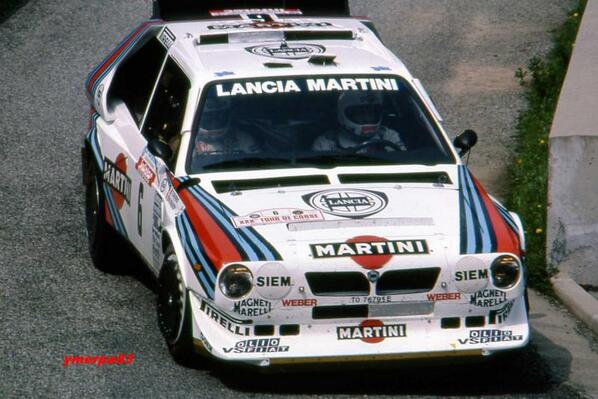 RallyGroupB's tweet photo. Miki Biasion-Tiziano Siviero Rally Tour de Corse 1986 http://t.co/YNakVUgK1k
