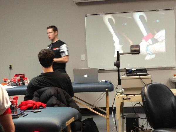 #tapingmovement with @DrBenStevens and #rocktape  good stuff.