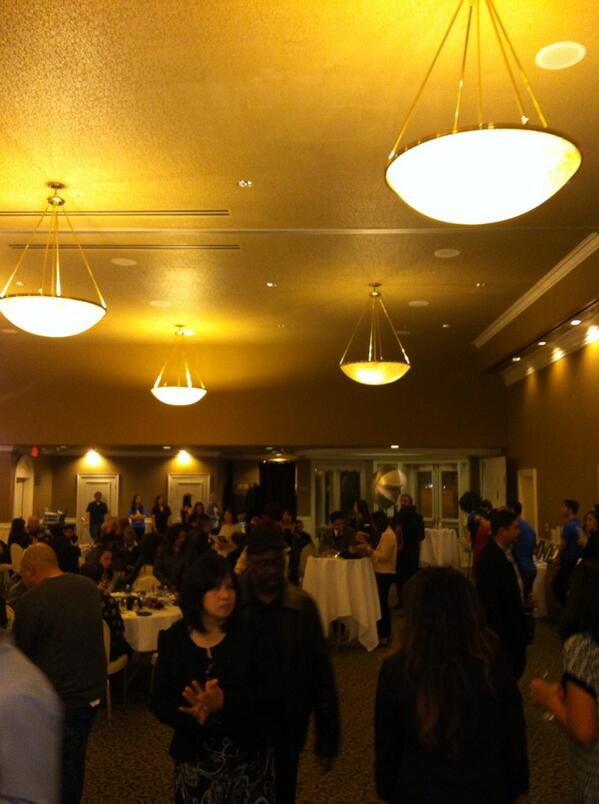 ChefAdamPechal's tweet image. It's a great crowd for the #ProjectRecovery for Haiyan benefit in @Thir13enSac's Ballroom!