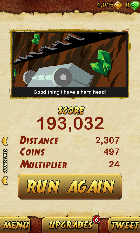 Suv_Jr's tweet image. I got 193032 points while escaping from a Giant Demon Monkey. Beat that! bit.ly/TempleRun2Andr…
