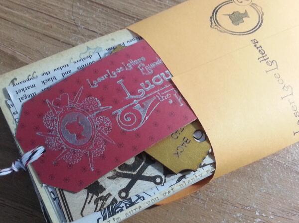 ... and into the mail!