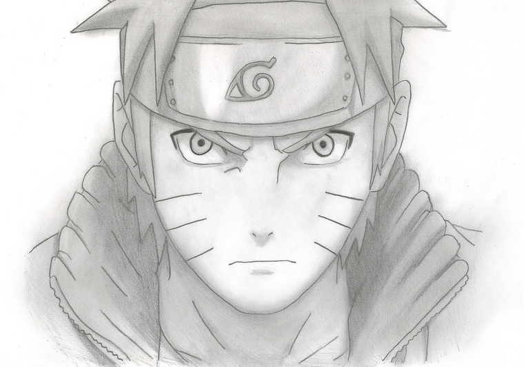 Free  Easy To Print Naruto Coloring Page Naruto Sketch Drawing Anime  Sketch Naruto Sketch  Coloring Home