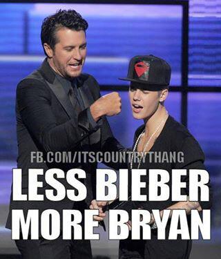 Iowa_Country316's tweet photo. Can i get a Amen? #morelukebryan #lessbieber http://t.co/4qgTVKaedi