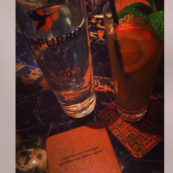PiscoCapurro's tweet photo. @BOURBONSTEAKSF coasters R always a hoot! "I must be lost I thought paradise was further south" http://t.co/NHhXts4efz