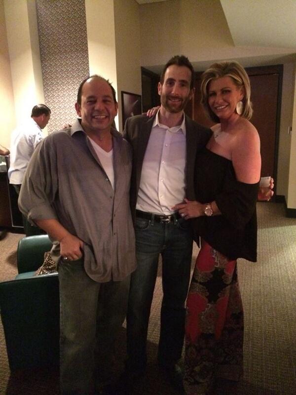 hanging with <a href="/adamlevine/">Adam Levine</a> at Club Red BB&amp;T Center