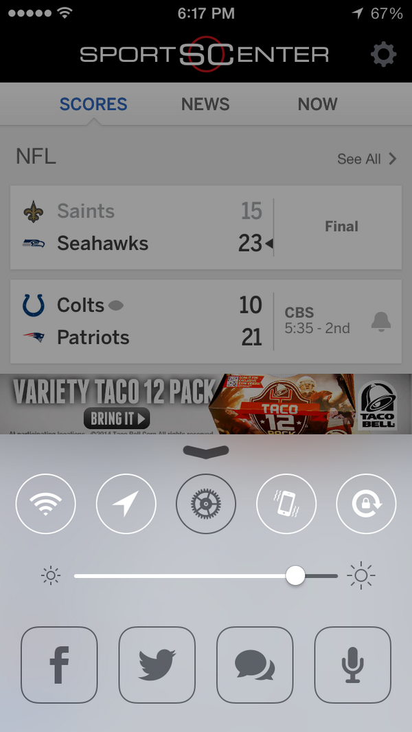 tweakaddict's tweet image. @JonasGessner updated #CCLoader. My control center is so simplistic now with the dynamic music controls. Awesome